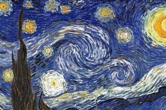 "La notte stellata" di Vincent van Gogh
