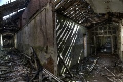 Il manicomio Hellingly in Inghilterra