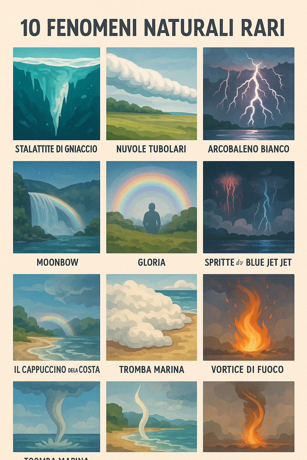 I 10 Fenomeni Naturali Rari e Spettacolari del Mondo: Preparati a Restare Senza Fiato - 1 Fenomeni Naturali Rari