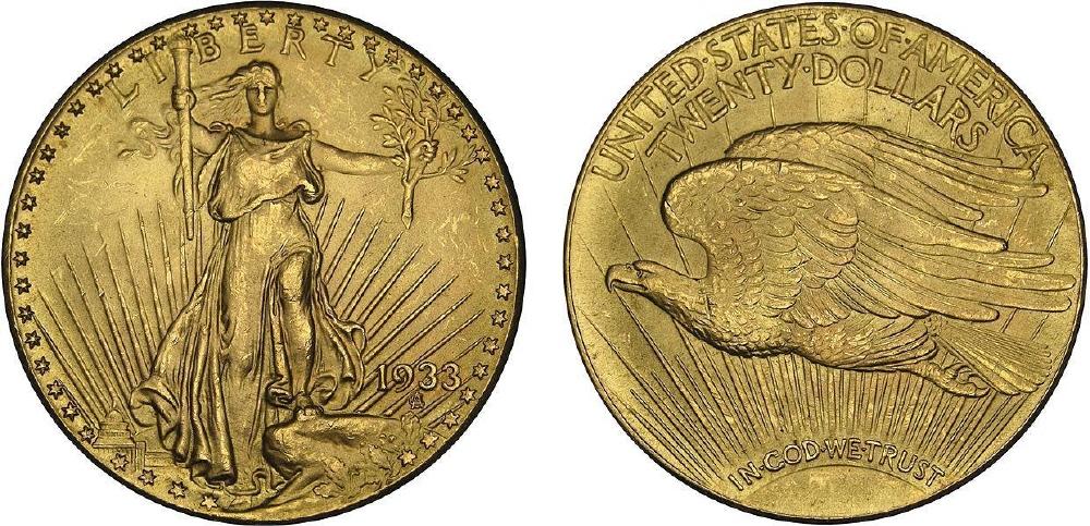 Le 5 cose più preziose del mondo - 3 Moneta del 1933