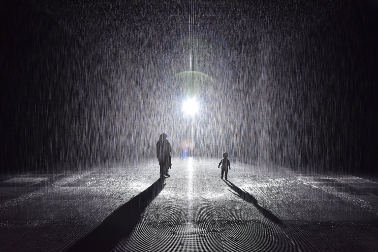 Arte stravagante: opere surreali - 10 Rain Room" di Random International