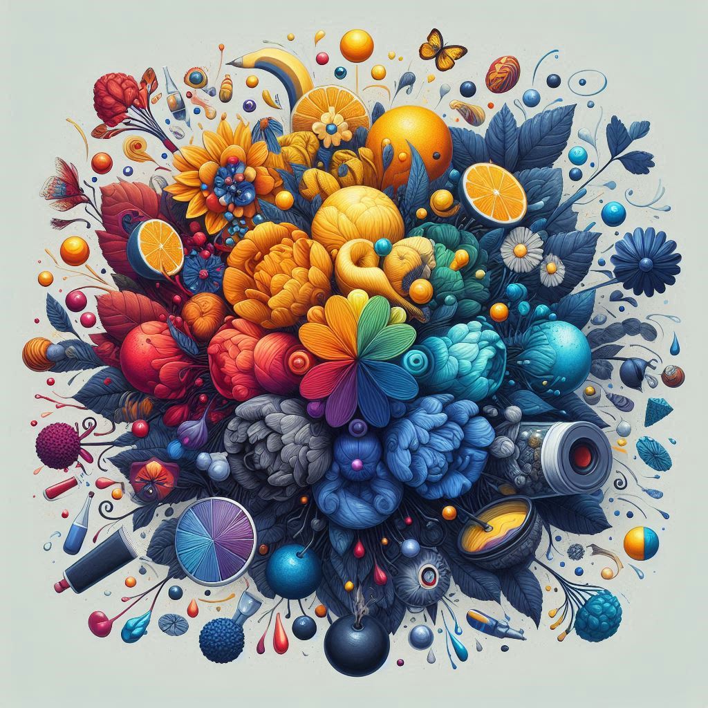 crea immagine che rappresenta un articolo che dal titolo Curiosità Sui Colori: Come Influenzano le Nostre Emozioni