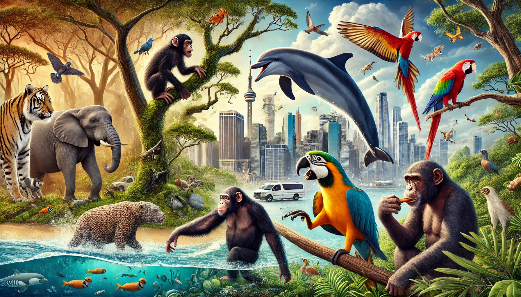 Gli Animali Più Intelligenti del Mondo e i Loro Abilità Sorprendenti